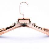 Wide Shoulder Non Silp Plastic Rose Gold Coat Hanger For Clothes thumbnail-4