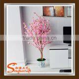 Manufacturer China Artificial Cherry Tree Dacorative Indoor Artificial Tree Mini Artificial Cherry Blossom Tree thumbnail-5