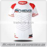 Athletic Custom Sublimated Soccer Team Traning Multicolor Polyester Rugby Shirts Suits Wear thumbnail-3
