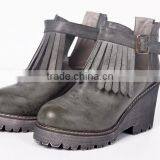 GZY High Quality Overstock Liquidation Women Boots Stock High Quality Warm and Durable China Export 2017 Wholesale Guangzhou