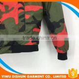 Men Latest Designs Customized Military Nylon Camouflage Varsity Jacket thumbnail-2