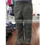 Cheap Peach Skin Big Pocket Authentic Garment Stock Pants thumbnail-1