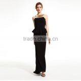 Guangzhou China Suppliers Great Design High Quality Elegant Sleeveless Evening Dress 2017 thumbnail-1