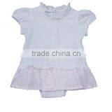 2014 Summer Kids Wear One Piece Baby Girl Rompers With Dress for Kids Cotton Playsuit thumbnail-1