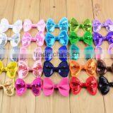 Fashion Wholesale Bow Tie Clips, Ribbon Bow Hairpins, Wedding Hair Flower thumbnail-6