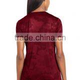 Drifit Camo t Shirt, Polyester V-Neck Short Sleeve t Shirt thumbnail-2