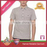 Men's Bodybuilding Soft Custom Polo Shirt Wholesale OEM Supplier in China thumbnail-3