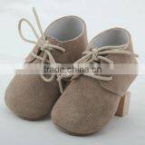 New Style Genuine Sheepskin Leather Baby Shoes thumbnail-4
