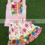 2016 New Style Baby Clothes Sets Summer Girls Clothing Sets Baby Girl Clothes Set Sleeveless and Stripes Pants thumbnail-6