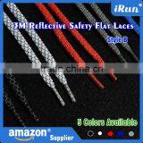 3M Scotchlite Ultra Reflective Fibers Flat Shoelaces With Transparent Tips - Retail Package - Customized 3M Safety Sneaker Laces thumbnail-4