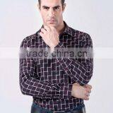 2013 Mens Fashion Casual Plaid Shirts/Clothing Manufacturers