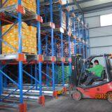 Индустриальная радиоуправляемая палетная шаттловая стеллажная система для хранения в холодильных складах продуктов питания и мороженого морепродукта thumbnail-2