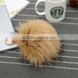 Wholesale Raccoon Fur Pom Poms/faux Fur Pom/13cm 15cm Raccoon Fur Ball Pompoms thumbnail-1