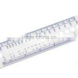 Cheap Wholesale White 0-15 Sizes Rectangle Needle Gauge Measure Tools For Knitting Needle thumbnail-1