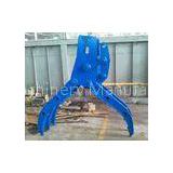 Wood / Stone / Metal Excavator Grapple Attachments 360 Rotary or Non-rotating