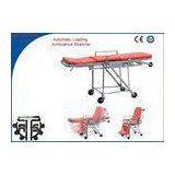 Stainless Steel Folding Hospital Stretcher Automatic Loading Ambulance Gurney thumbnail-1