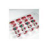Cute Christmas Fake Nails Colorful Full Cover Artist Nail For Children thumbnail-1