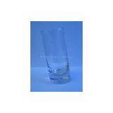 slanted glass, Handblown glass, Tilt Glass Mug, Tilt Glass Cup, slanted glass Cup