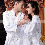 Home and Hotel Couples 100 Cotton Waffle Bathrobe thumbnail-2