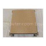 Clean Room Anti Static Steel Raised Flooring Tiles Cream Colored Polycrystalline thumbnail-1