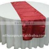 Satin Table Runner and Table Runner for Round Table 12"x108" Table Runner