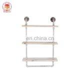 Modren Design Organizer Storage Display DIY Decorative Saving Space Wooden Wall Shelf thumbnail-1