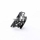 Fashion Hoop Lace Flower Rings Women's Rings Jewelry thumbnail-3