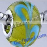 389 loely glass bead wholesale handmade murano lampwork glass european beads fit for charm bracelets
