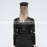 Punk Rave Gothic Black Chest Harness-top With Pockets S-217 thumbnail-3