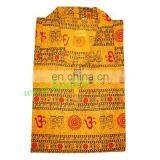 Full Sleeve Short Yoga Kurta in Cotton, Size : Chest 110 x Height 69 x Sleeve 57 Centimeters. thumbnail-2