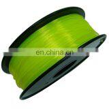 Fluorescent 0.02mm Tolerance 1.75mm Pla 3d Printer Filament for Desktop 3d Printer