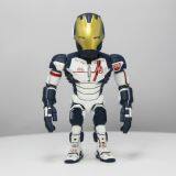 NEW Marvels Select Iron Man MK50 Mark Infinity War Armor PVC Action Figure Collectible Model Toy Ironman ACGN Figure thumbnail-1