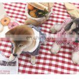 Dog Plaid Shirt Pet Clothes Summer Thin Dog Clothing Pomeranian Corgi Schnauzer Pet Clothing thumbnail-1