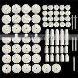 6mm Wool Felt Polishing Ball Bobs / Wool Felt Disc Ball Disc Bobs thumbnail-5