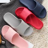 Solid color antiskid slippers
