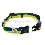 New Design Dog Collar Durable Using Low Price Pet Collar Double Colors Graceful and Adjustable Running Leash