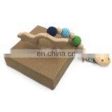 Beach Animal Wooden Pacifier Chain Teething Toy For Babies thumbnail-3