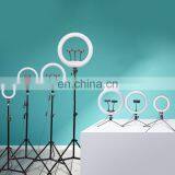 Dimmable 18'' LED Selfie Ring Light Photography Lighting 2.1M Tripod Stand Video Live LED Selfie Ring Lamp With Tripod thumbnail-5