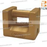 10kg OIML Standard M1/2/3 Class Lock Shape Handle Grip Cast Iron Test Weight