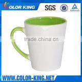 Top Grade wholesale white blank starbucks ceramic mug