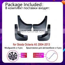 4PCS for Skoda Octavia 2 A5 MK2 2004~2013 Mudguards Mudflaps Fender Mud Flap Splash Mud Guards Car Accessories 2005 2008 2009 thumbnail-3