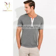 Men v Neck Wool Knitted Short Sleeve Sweater T Shirt