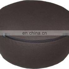 International Private Labels Unique Embroidery Round and Pleated Zafu Meditation Cushion Buy At Cheap Price thumbnail-4