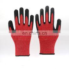Heavy Duty Puncture Resistant Palm Coated Latex Anti Cutting Protection Gloves thumbnail-5