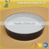 200ml Clear Glass Cream Jar With Black Lid thumbnail-5