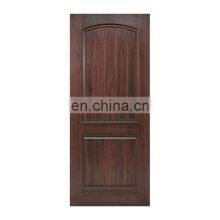 Unfinished 2-panel Single Leaf Hand Carved Raw Teak Wood Wooden Door thumbnail-5
