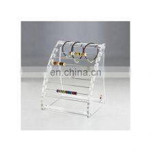 Jewelry Store Display Beads Holder Custom Acrylic Shelf Stand for Bracelet