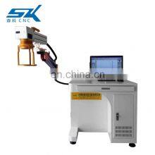 20W 30W 50W Fiber Laser Marking Machine for Opaque Plastic Steel Metal Sheet thumbnail-5