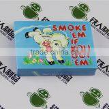 Empty Cigarette Tin Box Metal Party Case thumbnail-2