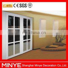 UPVC Profile Plastic Steel Door With Grid Design thumbnail-5